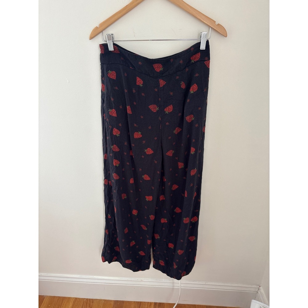 Farm Rio Printed Wide-Leg Pants Size Medium - Picture 4 of 5